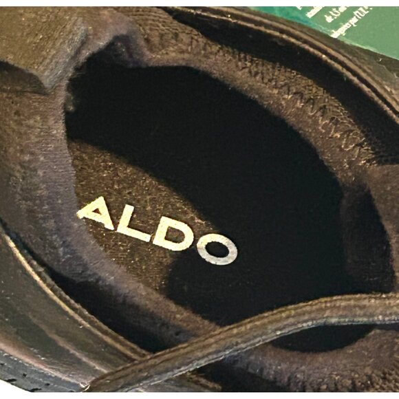 Aldo‎ Mens Black Casual Lace-Up Sneakers  - Size 9.5 - New - Picture 8 of 8